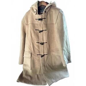 Gloverall “The Original” Camel Wool Duffle Coat MadeEngland